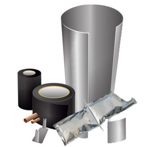 Комплект изоляции стыков оцинкованный КЗС(ц) 108х200х500 мм ГОСТ 30732-2020