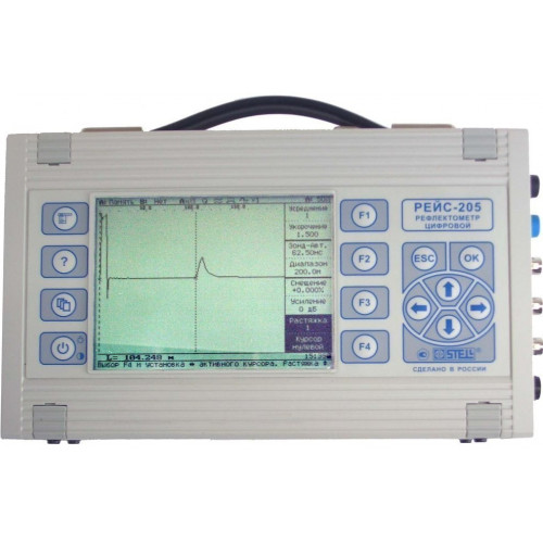 Импульсный рефлектометр Рейс-205 275х160х65 мм в Санкт-Петербурге
