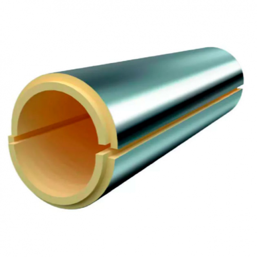 Скорлупа ППУ фольгированная для прямых участков 57х41.5 мм в Санкт-Петербурге
