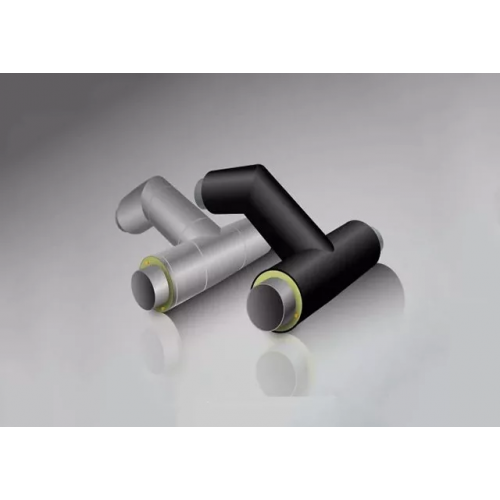 Тройниковое ответвление стальное ППУ ОЦ с МЗИ и КВ тип 2 Ст10 89х4х76х3,5х1300х800 мм ГОСТ 10705-80