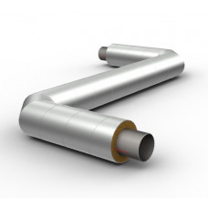 Z-образный элемент ППУ ОЦ тип 2 Ст20 32х3,5х125х0,55х45,95х1000 мм ГОСТ 8732-78